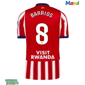 Atletico Madrid Pablo Barrios #8 Replika Hjemmebanetrøje 2026-27 Kortærmet